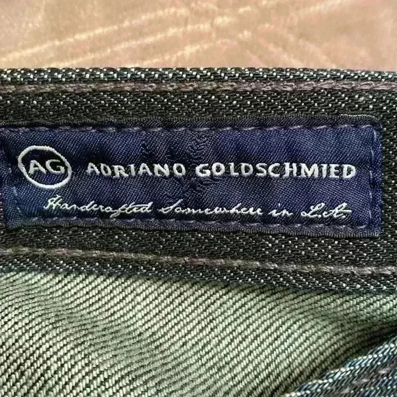 Adriano Goldschmied Mid-Rise Angel Boot Fit Dark Wash Denim Jeans in Size 10-12. - Picture 8 of 14